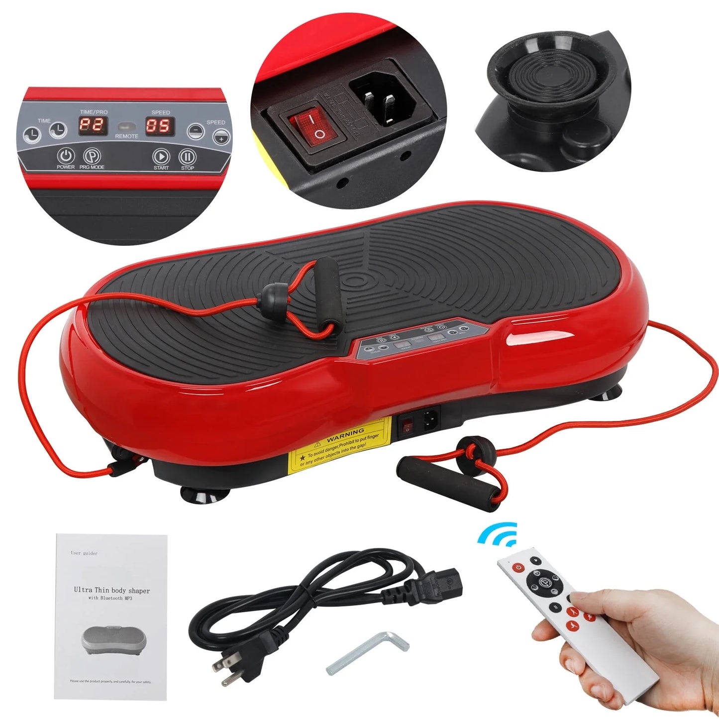 At Home Full Body Workout Plate with Bluetooth