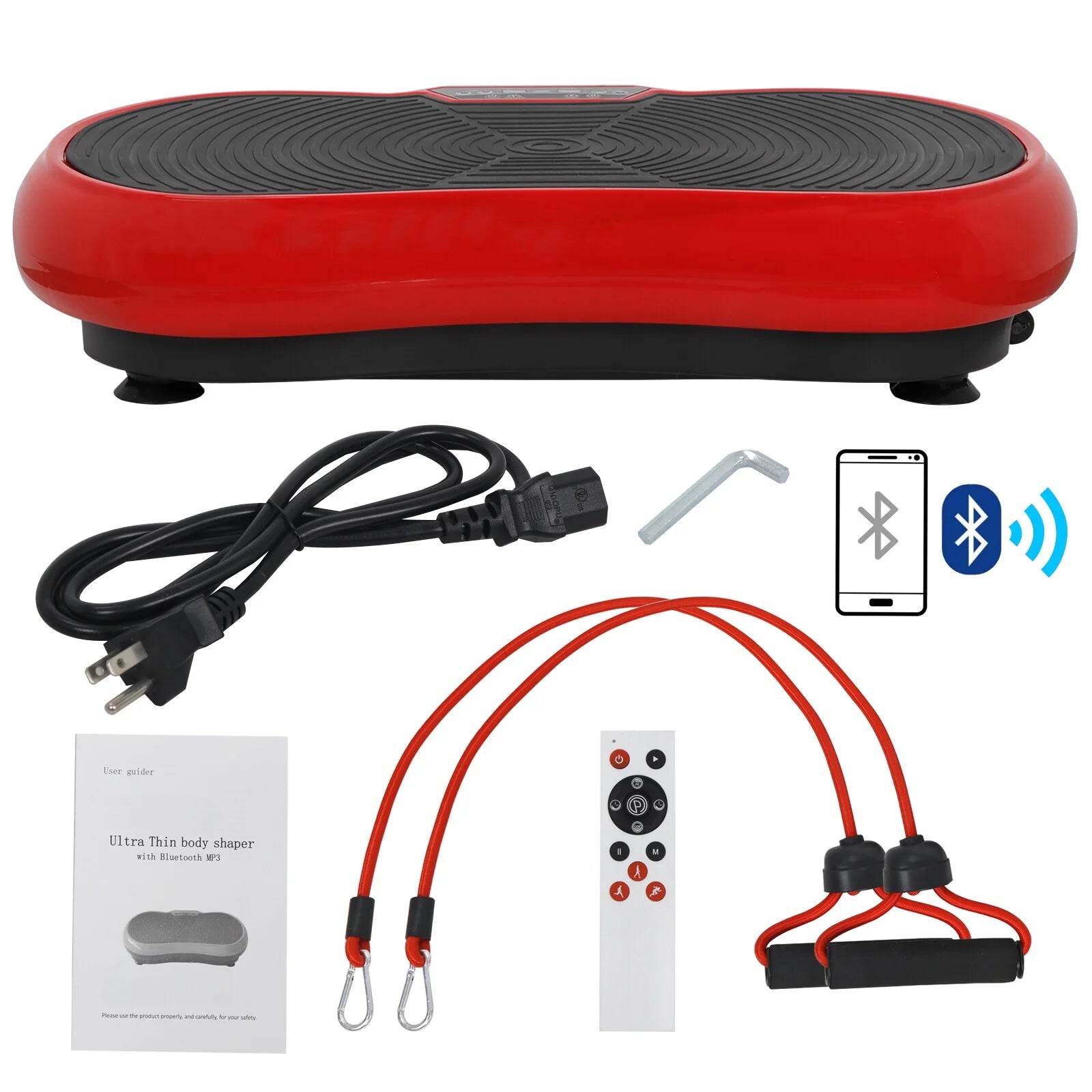 At Home Full Body Workout Plate with Bluetooth 