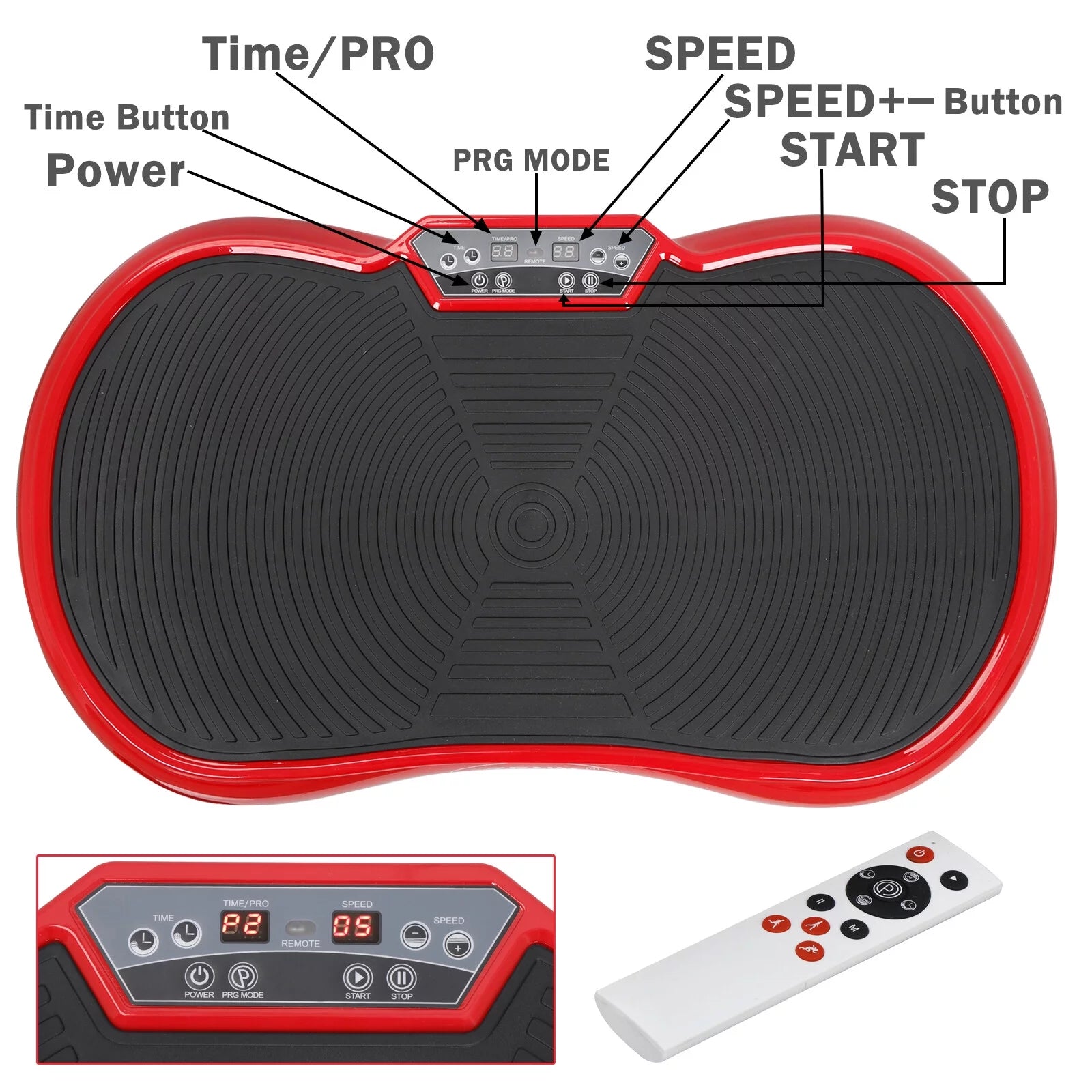 At Home Full Body Workout Plate with Bluetooth 